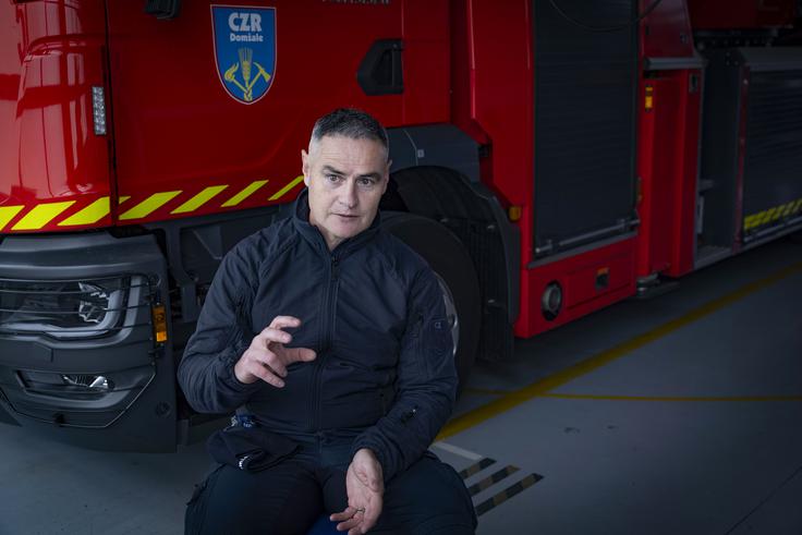 "Imam tri otroke in nikogar ne bom v nič silil, ne v šport ne v gasilstvo. Samo usmerjal jih bom. Podpora je velika, apetiti majhni. Po pravici si niti ne želim, da bi šel kakšen od otrok v vrhunski šport, ker vem, koliko je odrekanja. Če si bodo to želeli, pa jih bom pri tem seveda podprl." | Foto: Ana Kovač