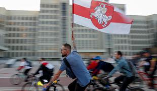 Slovenija izrazila solidarnost z beloruskimi protestniki