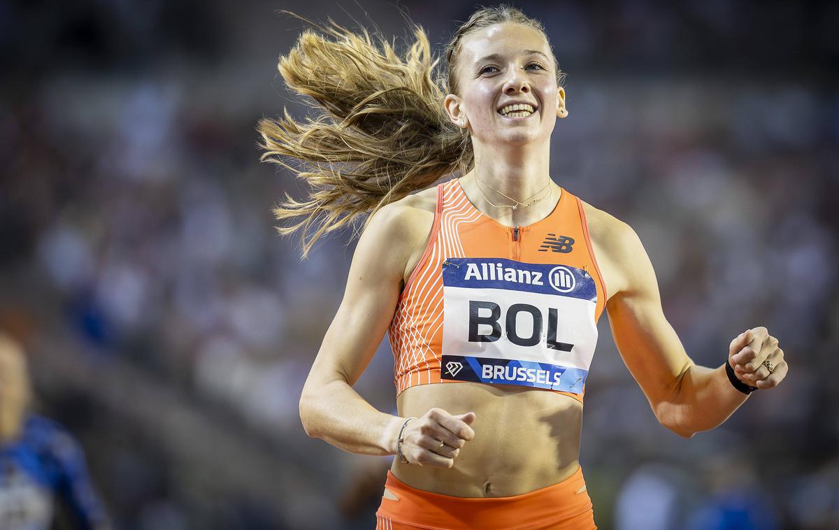 Femke Bol | Femke Bol je na dvoranskem atletskem miitngu v Metzu na 400 m tekla 49,69 sekunde in je sedaj šesta najhitrejša v zgodovini. | Foto Guliverimage