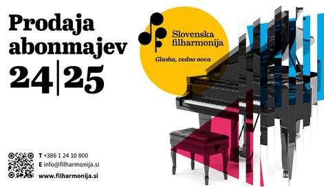 Nova koncertna sezona Slovenske filharmonije: "Glasba, vedno nova"