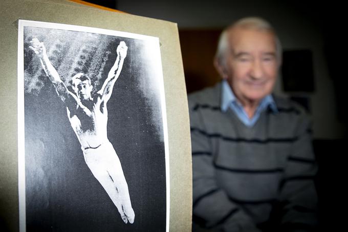 Leta 1963 je bil na evropskem prvenstvu na preskoku tretji, kar je njegov največji športni uspeh. | Foto: Ana Kovač