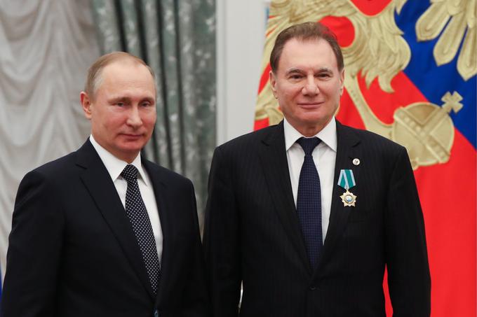 Leta 2017 je Putin Havinsona odlikoval z redom prijateljstva. | Foto: Profimedia