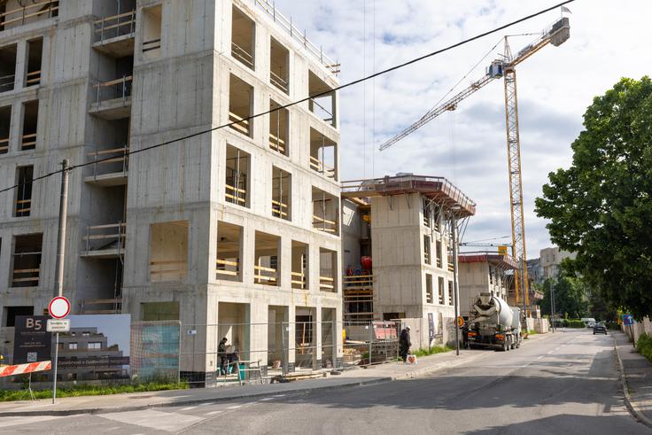 Bežigrajska petka, gradnja maj | Foto: arhiv ponudnika