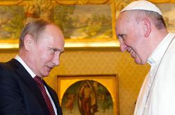 Putin na obisku pri papežu