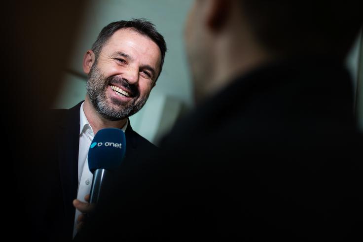 Dušan Kosić je bil na prvem treningu pred začetkom nove sezone tako kot vedno nasmejan. | Foto: Grega Valančič/Sportida