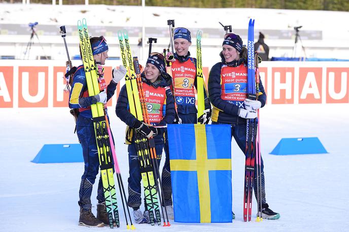 biatlon Kontiolahti štafeta | Švedinje so slavile na tekmi štafet. | Foto Guliverimage