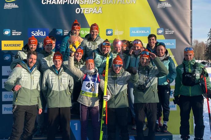 Lena Repinc, MSP Otepää | Še en izjemen dan za slovensko biatlonsko ekipo na MSP v Estoniji | Foto SloSki biatlon