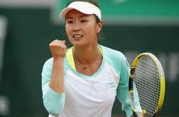 Peng Shuai zmagala v domačem Nanchangu