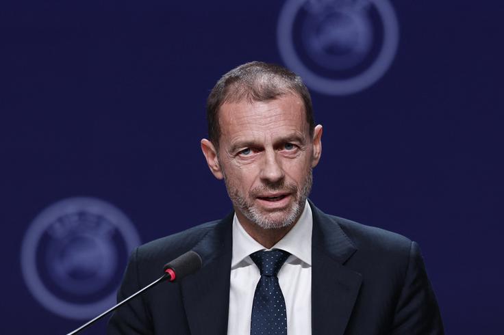 Evropska nogometna zveza (Uefa), ki ji predseduje Aleksander Čeferin, bo v prihodnosti sodelovala tudi z velikanom slovenskega nogometa Zlatkom Zahovićem. | Foto: Reuters