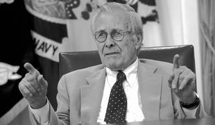 Umrl je Donald Rumsfeld