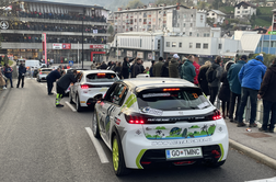 Zaključek v Idriji: že v soboto adrenalin tudi po mestnih ulicah #foto