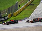 VN Avstrije Max Verstappen Lando Norris Red Bull McLaren