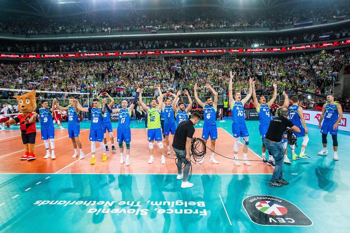 slovenska odbojkarska reprezentanca 2019 Stožice evropsko prvenstvo | Foto Grega Valančič/Sportida