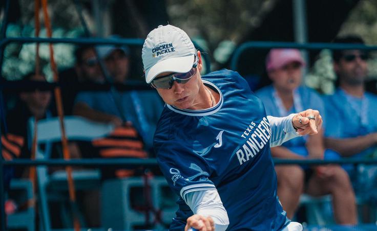 Tina Pisnik je danes uspešna igralka v pickleballu. | Foto: Osebni arhiv