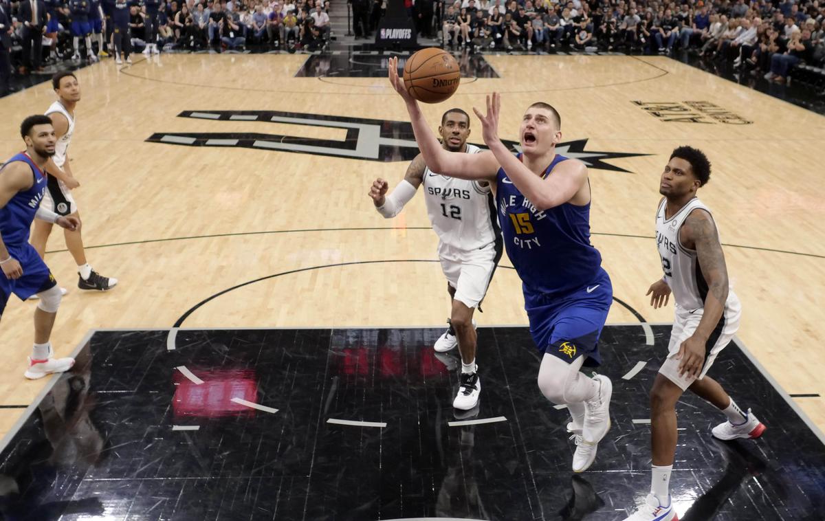 Nikola Jokić, Denver Nuggets | Nikola Jokić je bil prvi strelec Denverja. | Foto Reuters