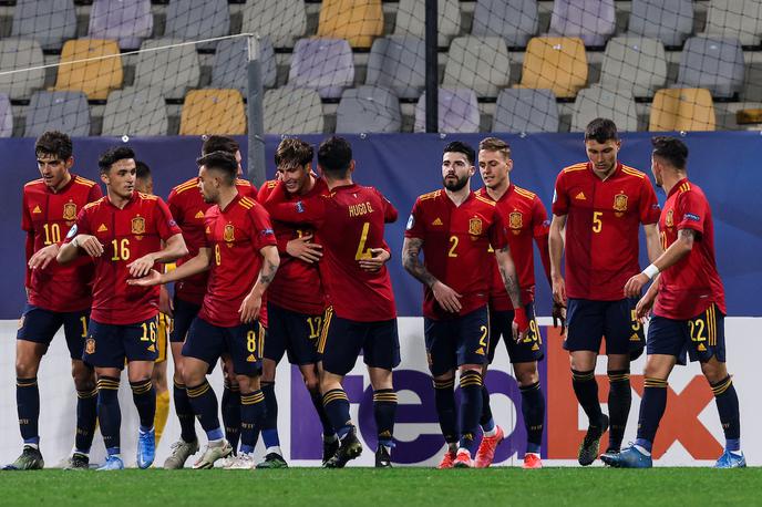 Euro U21, Španci | Španci bodo imeli na papirju najlažje delo med osmimi najboljšimi, saj jim bo v Ljudskem vrtu nasproti stala četa Igorja Bišćana.  | Foto Vid Ponikvar