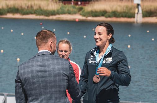 Za piko na i v Poznanju Anja Osterman tretja