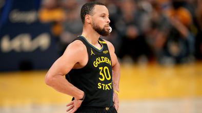 Velik udarec za zvezdnika lige NBA: Stephen Curry poškodovan