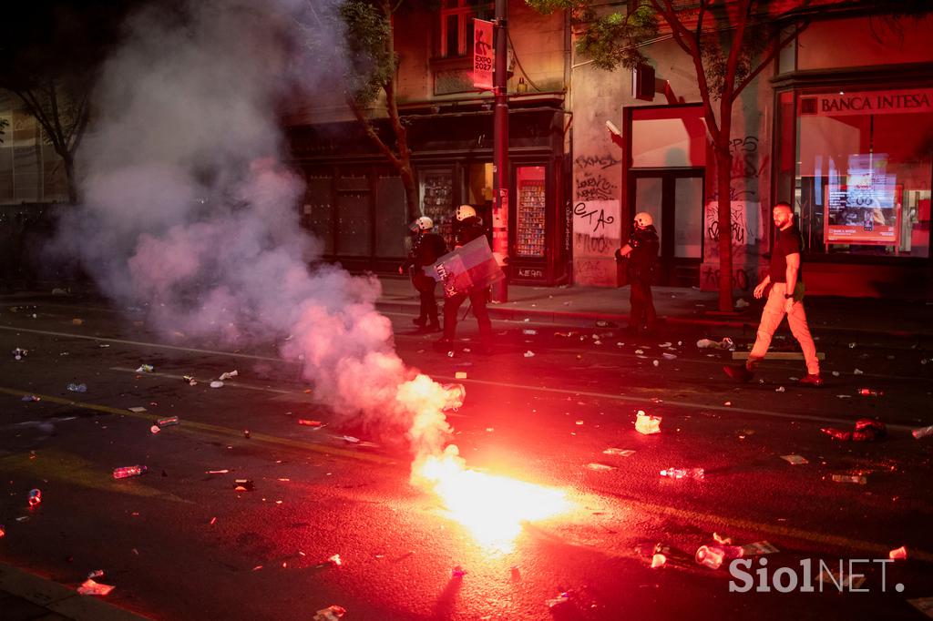 Protest v Beogradu