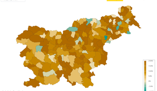 Poglejte, v katerih občinah je iz dneva v dan več okužb #video