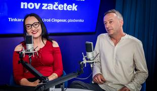 Tinkara Kovač in Uroš Cingesar sta pred kamero razkrila, kako sta se spoznala #Spotkast