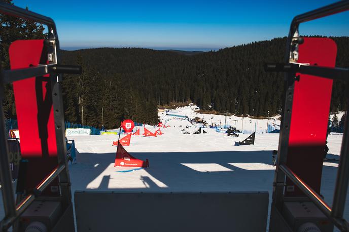 Rogla slalom | Po svetovnem prvenstvu v poletih v Planici in biatlonskem na Pokljuki so Slovenci ostali brez vidnejših rezultatov tudi na SP v alpskem deskanju. | Foto Grega Valančič/Sportida