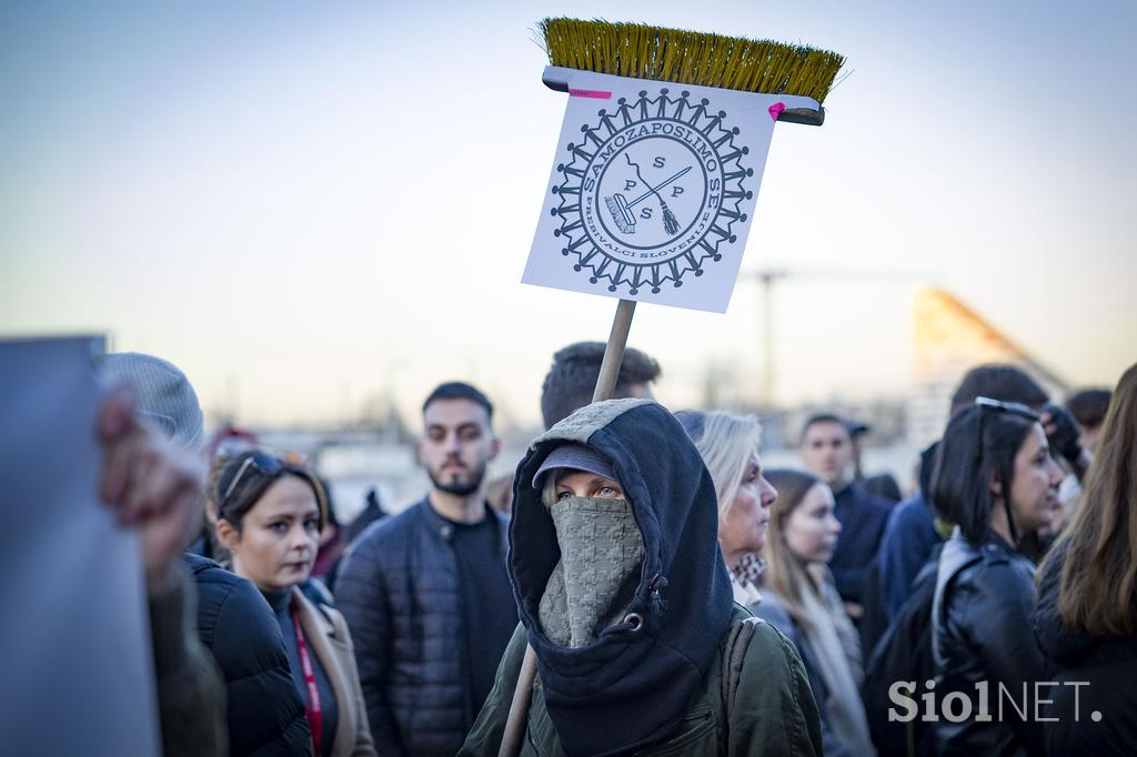 Protestni shod Janković