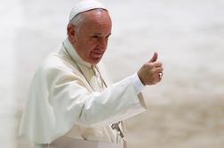 Papež beguncem: Ne izgubite upanja