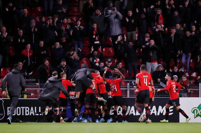 Rennes | Rennes bo prvič v klubski zgodovini nastopil v bogati ligi prvakov. | Foto Reuters