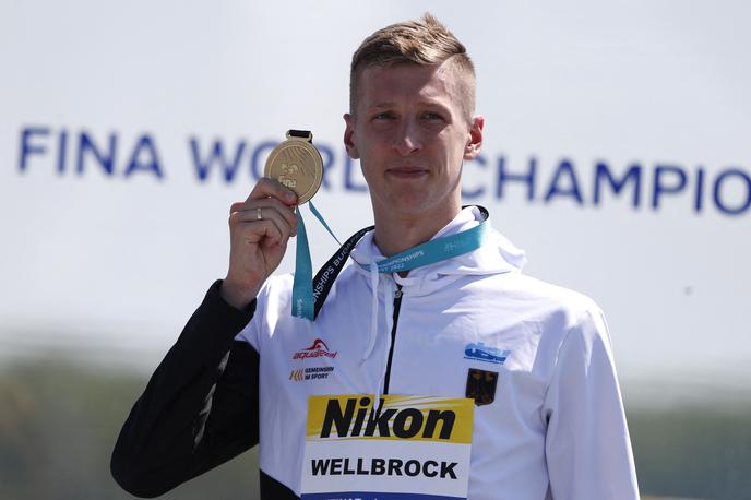 Florian Wellbrock | Florian Wellbrock je osvojil zlato odličje v daljinskem plavanju. | Foto Reuters