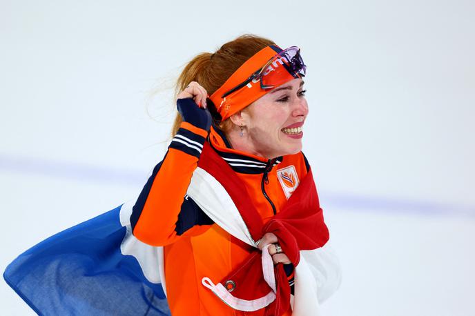Antoinette de Jong | Antoinette de Jong se veseli naslova olimpijske prvakinje. | Foto Reuters