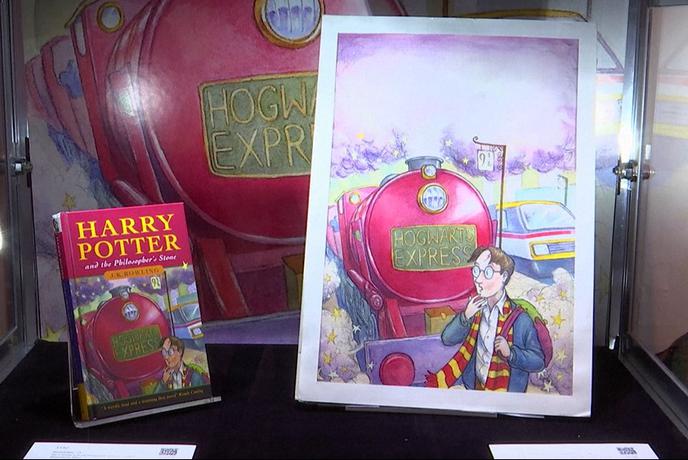 Izvirna ilustracija naslovnice knjige Harry Potter in kamen modrosti prodana za 1,9 milijona dolarjev