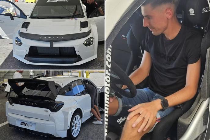 Timi Zajc se vrača po adrenalin: na reliju v Žalcu z najnovejšim dirkalnikom Lancie