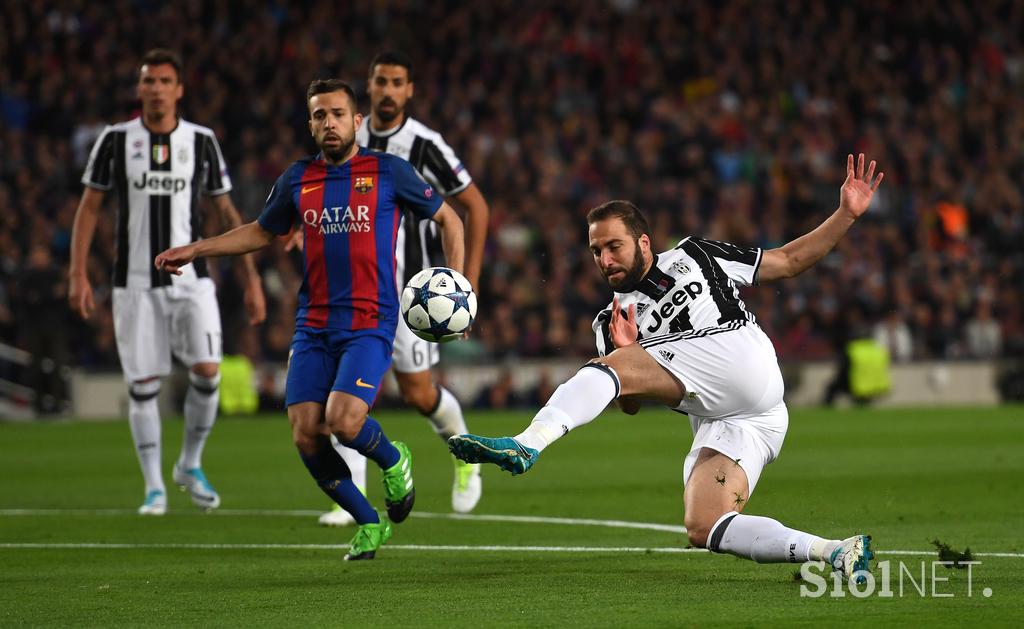 Gonzalo Higuain Juventus Barcelona