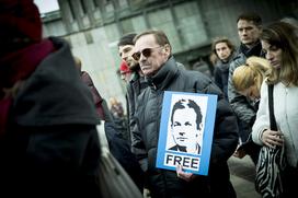 Protest Assange