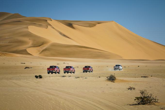 Toyota hilux Namibia - vožnja po sipinah - fotogalerija | Foto: Jure Gregorčič