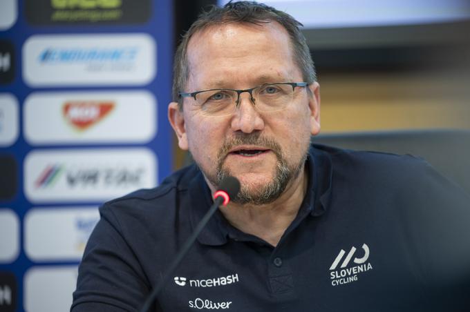 Martin Hvastija, športni direktor kolesarske zveze. | Foto: Boštjan Podlogar/STA