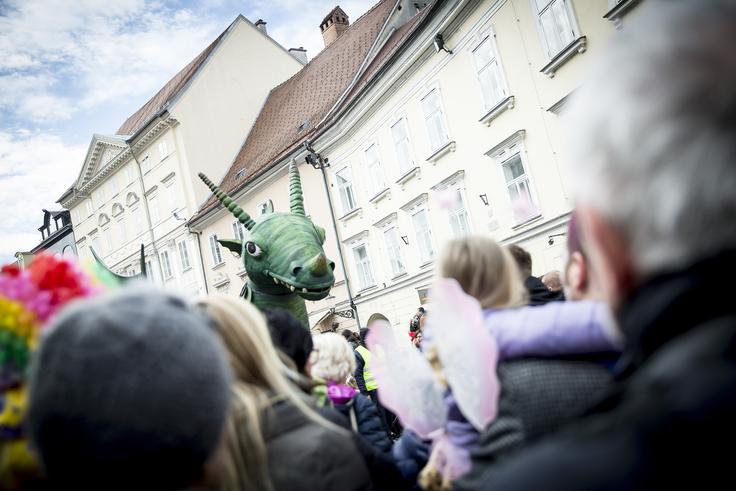 pust maske Ljubljana | Foto: Ana Kovač