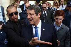 Anastasiadesa vnovič izvolili za ciprskega predsednika
