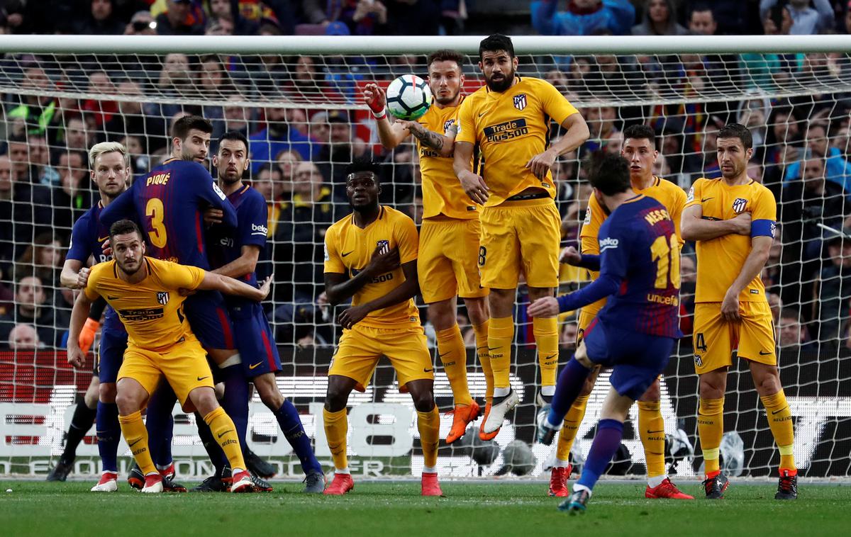 Barcelona Atletico Lionel Messi | Foto Reuters