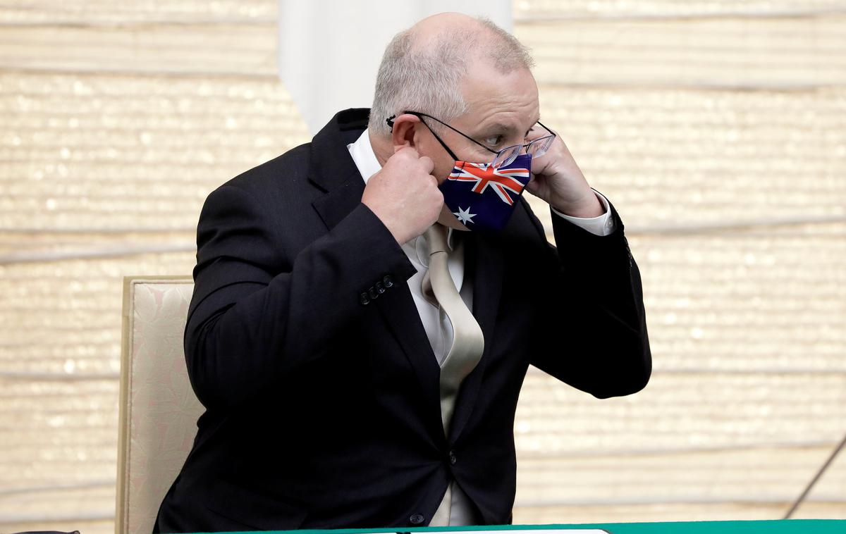 Scott Morrison | Avstralski premier Scott Morrison bo naredil nekaj sprememb v ministrski zasedbi. | Foto Reuters