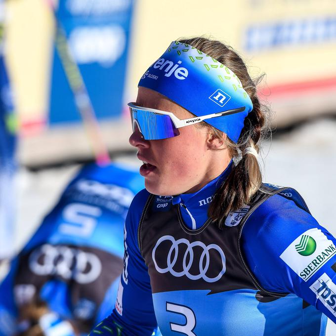 Anamarija Lampič, edina Slovenka na končnem cilju v prejšnji sezoni, je zadnjo etapo končala na 32. mestu in bila na turneji skupno na 12. mestu za svoj najboljši dosežek do zdaj. | Foto: Guliverimage/Vladimir Fedorenko