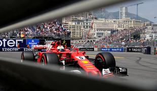 Vettel po ulicah Monte Carla hitreje kot kdorkoli v zgodovini
