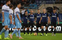 Handanović ubranil vse, Inter v derbiju povozil Lazio