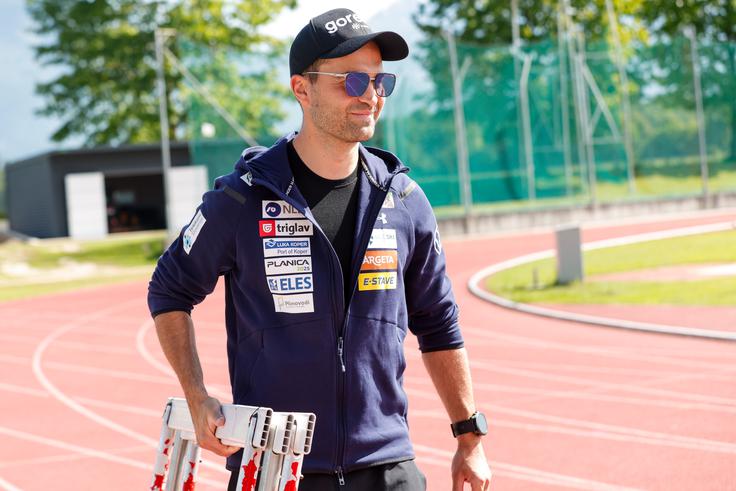 smučarski skoki, priprave, Kranj, 2025, Robert Hrgota | Foto: Aleš Fevžer