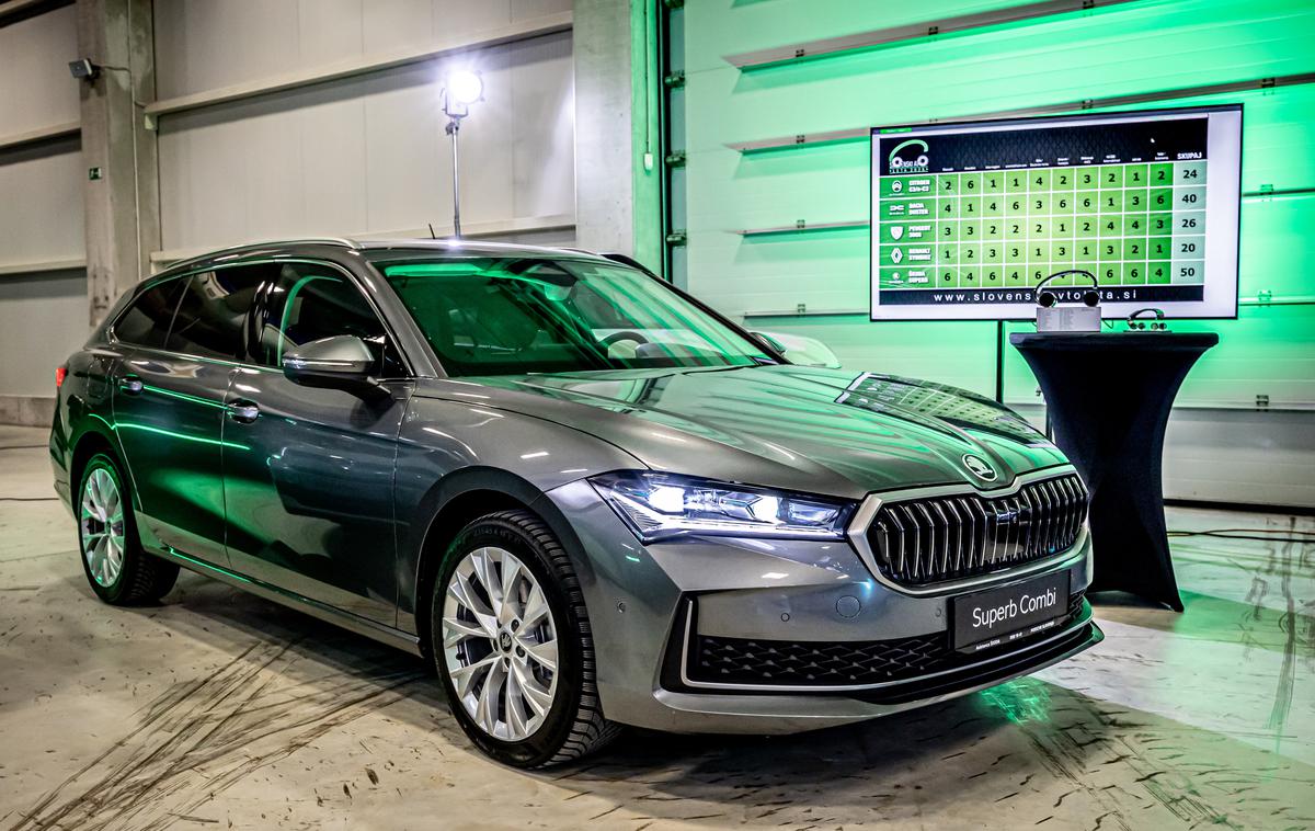 Izbor Slovenski avto leta 2025 | Škoda superb - zmagovalec izbora Slovenski avto leta 2025. | Foto Uroš Modlic