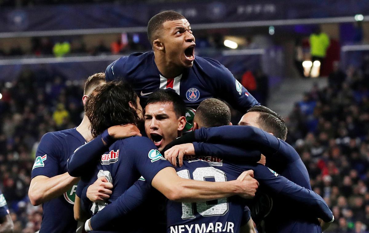Kylian Mbappe | Saint Etienne je drugi finalist francoskega nogometnega pokala. | Foto Reuters