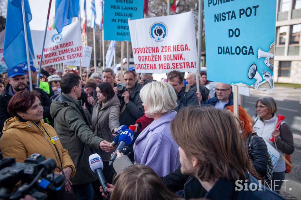 Protest medicinskih sester