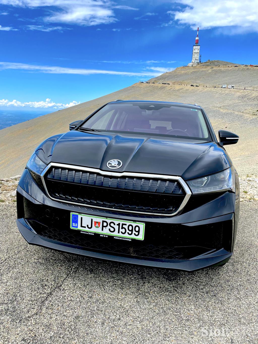 Mont Ventoux Škoda Enyaq