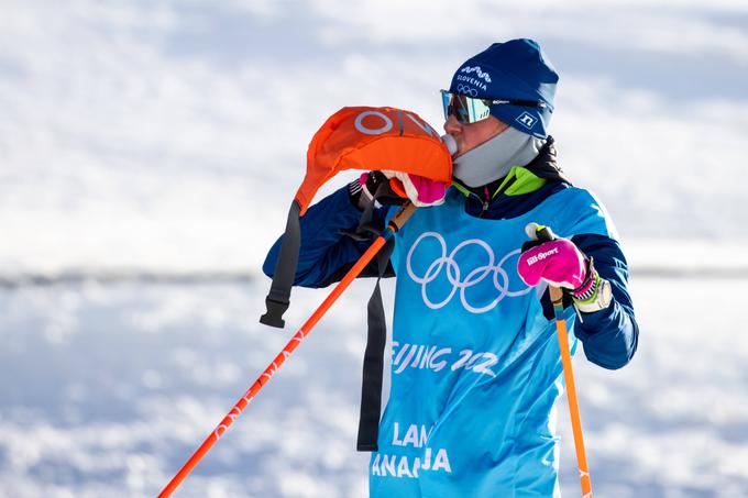 Anamarija Lampič med treningom na olimpijski progi | Foto: Guliverimage/Vladimir Fedorenko